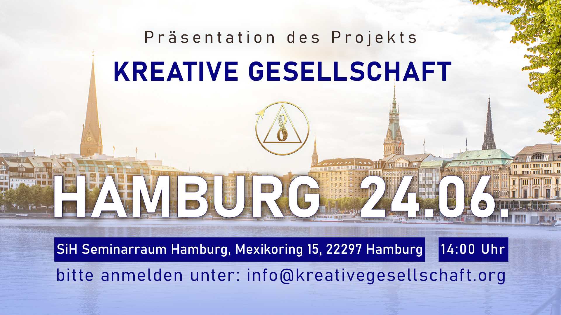 Präsentation des Projekts “Kreative Gesellschaft” in Hamburg