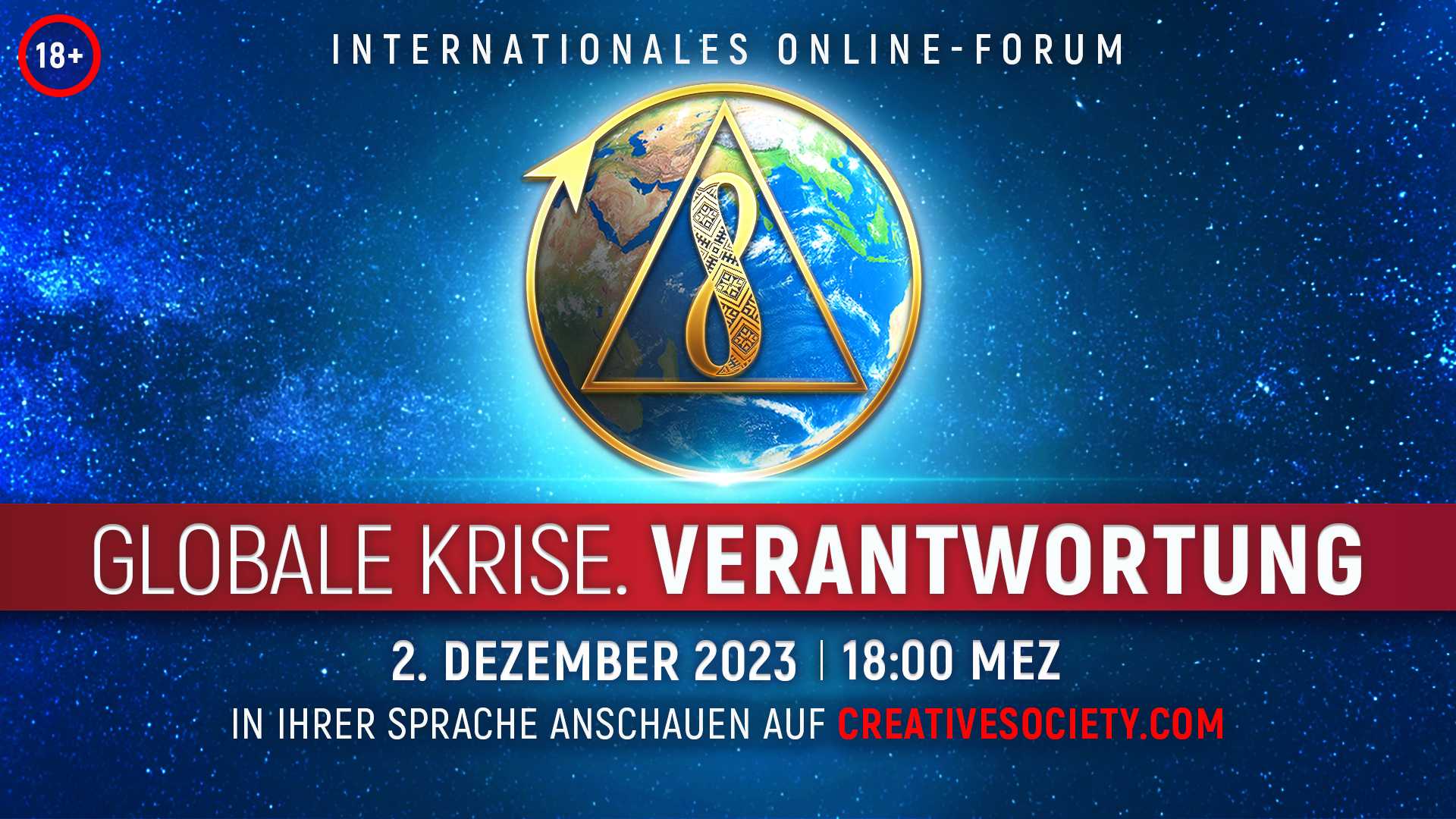 Globale Krise. Verantwortung | Internationales Online-Forum. 2. Dezember 2023.